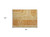 2' X 3' Terra Cotta Abstract Washable Indoor Outdoor Area Rug