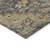 5' X 8' Gray Charcoal And Silver Oriental Washable Indoor Outdoor Area Rug Traditional Style - Gray, Charcoal, Silver Color