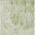 3' X 5' Sage And Ivory Abstract Washable Indoor Outdoor Area Rug - Sage, Ivory