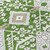 5' X 8' Green Gray And Taupe Floral Washable Indoor Outdoor Area Rug