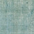 3' X 5' Teal Blue And Ivory Abstract Washable Indoor Outdoor Area Rug