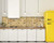 8" X 8" Vintage Beige And White Peel And Stick Removable Tiles