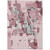 3' X 5' Pink And Gray Abstract Washable Indoor Outdoor Area Rug - Pink, Gray