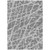 3' X 5' Charcoal Abstract Washable Non Skid Indoor Outdoor Area Rug