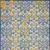 7' X 10' Ivory Blue And Yellow Trellis Indoor Outdoor Area Rug