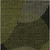 5' X 8' Olive Green And Black Geometric Washable Indoor Outdoor Area Rug