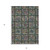 5' X 8' Fern Green Purple And Teal Blue Medallion Washable Indoor Outdoor Area Rug