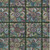 5' X 8' Fern Green Purple And Teal Blue Medallion Washable Indoor Outdoor Area Rug