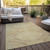 3' X 5' Gold Beige And Taupe Floral Washable Indoor Outdoor Area Rug - Gold, Beige, Taupe