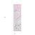 8' Runner Gray and Pink Abstract Washable Non Skid Indoor Outdoor Runner Rug - Gray, Pink