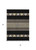 3' X 5' Black Ivory And Wheat Southwestern Washable Indoor Outdoor Area Rug