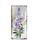 10" Blue Green And White Solid Wood Floral Bouquet Garden Stake