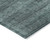 3' X 5' Teal Blue Aqua And Gray Striped Washable Indoor Outdoor Area Rug Transitional Style - Teal Blue, Aqua, Gray Color