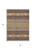3' X 5' Brown Wheat And Copper Southwestern Washable Indoor Outdoor Area Rug