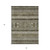 5' X 8' Taupe Beige And Ivory Southwestern Washable Indoor Outdoor Area Rug