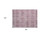 2' X 3' Blush Geometric Washable Non Skid Indoor Outdoor Area Rug