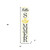 48" White And Yellow Solid Wood Hello Summer Porch Sign