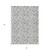 3' X 5' Silver Beige And Taupe Geometric Washable Indoor Outdoor Area Rug