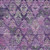 5' X 8' Eggplant Plum And Lavender Aztec Washable Indoor Outdoor Area Rug