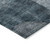 5' X 8' Teal Blue Gray And Charcoal Geometric Washable Indoor Outdoor Area Rug
