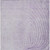 5' X 8' Lavender And Silver Abstract Washable Indoor Outdoor Area Rug