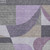 5' X 8' Purple Gray And Beige Geometric Washable Indoor Outdoor Area Rug