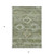 3' X 5' Olive Green And Fern Green Southwestern Washable Indoor Outdoor Area Rug - Olive Green, Fern Green