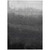 5' X 8' Gray And Silver Ombre Washable Indoor Outdoor Area Rug