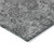 3' X 5' Gray Silver And Charcoal Floral Washable Indoor Outdoor Area Rug - 608219378660