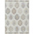 3' X 5' Ivory Khaki And Gray Southwestern Washable Indoor Outdoor Area Rug