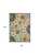 8' X 11' Ivory Blue Yellow And Orange Floral Indoor Outdoor Area Rug