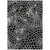 3' X 5' Black And Ivory Geometric Washable Indoor Outdoor Area Rug Transitional Style - Black, Ivory Color