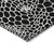 3' X 5' Black And Ivory Geometric Washable Indoor Outdoor Area Rug Transitional Style - Black, Ivory Color