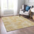 5' X 8' Gold Beige And Wheat Polka Dot Washable Indoor Outdoor Area Rug