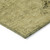 3' X 5' Gold Brown And Wheat Oriental Washable Indoor Outdoor Area Rug