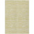 5' X 8' Wheat Gold And Tan Striped Washable Indoor Outdoor Area Rug