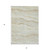 3' X 5' Beige Striped Washable Indoor Outdoor Area Rug