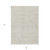 3' X 5' Beige And Linen Abstract Washable Indoor Outdoor Area Rug