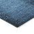 8' Runner Navy Blue Abstract Washable Non Skid Indoor Outdoor Runner Rug - 608219133603