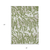 3' X 5' Green Gray And Ivory Animal Print Washable Indoor Outdoor Area Rug