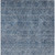 5' X 8' Blue And Ivory Floral Washable Indoor Outdoor Area Rug - 880016869996