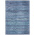 5' X 8' Denim Blue And Sky Blue Abstract Washable Indoor Outdoor Area Rug - Denim Blue, Sky Blue