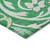 3' X 5' Mint Green And Ivory Floral Washable Indoor Outdoor Area Rug