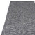 10' Dark Gray And Light Gray Geometric Indoor Outdoor Runner Rug