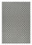 4' X 6' Black and White Geometric Distressed Indoor Outdoor Area Rug