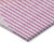 5' X 8' Pink Copper And Ivory Geometric Washable Indoor Outdoor Area Rug