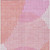 5' X 8' Pink Copper And Ivory Geometric Washable Indoor Outdoor Area Rug