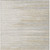 3' X 5' Linen Gray And Beige Striped Washable Indoor Outdoor Area Rug