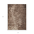 3' X 5' Chocolate Ikat Washable Indoor Outdoor Area Rug