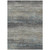 5' X 8' Granite Gray Striped Washable Indoor Outdoor Area Rug